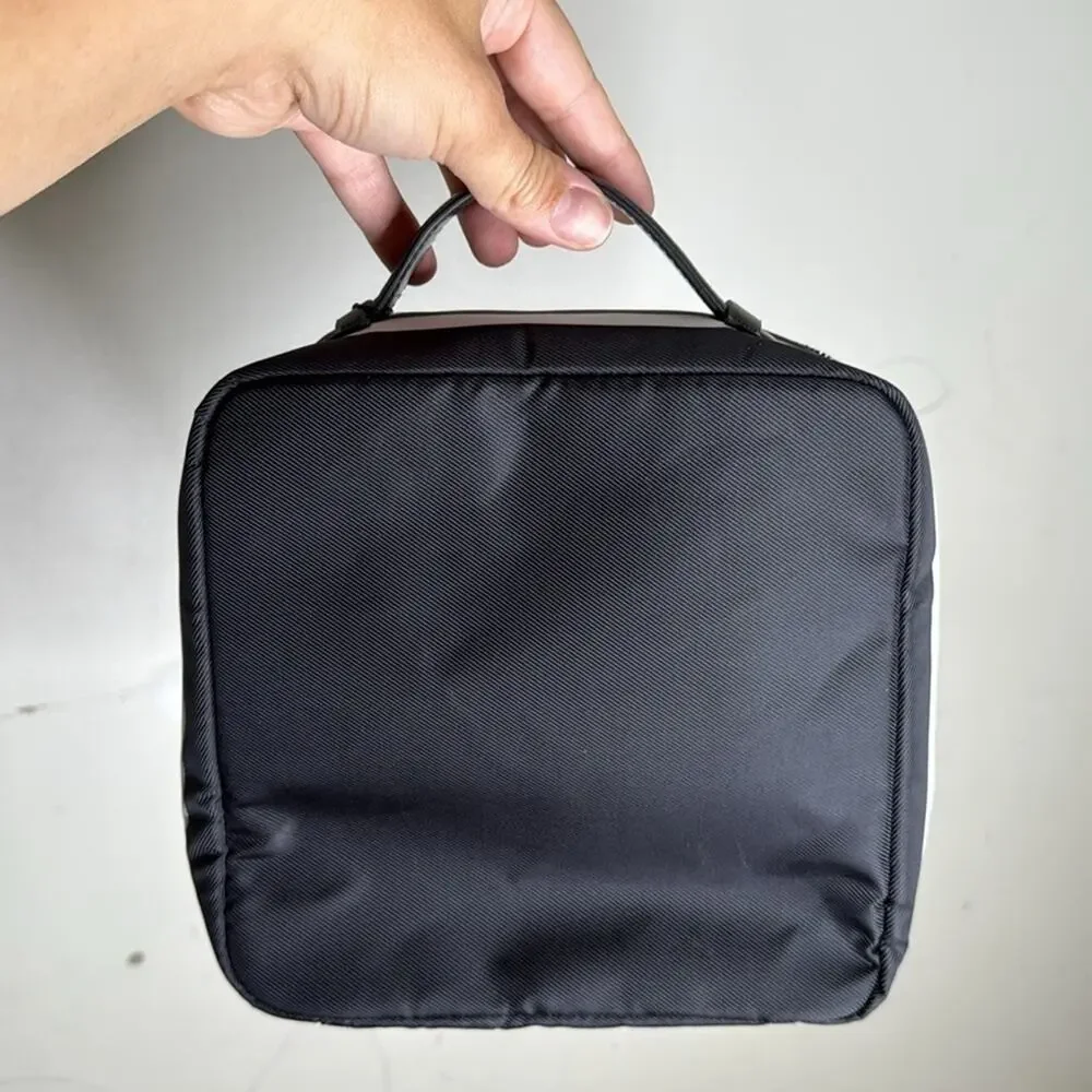 Sephora x To The Market Black Cosmetic Bag NEW!